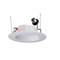 ETi Lighting 6-in 10W LED Recessed Downlight Kit, Dimmable, 670 lm 120V, 2700K, White