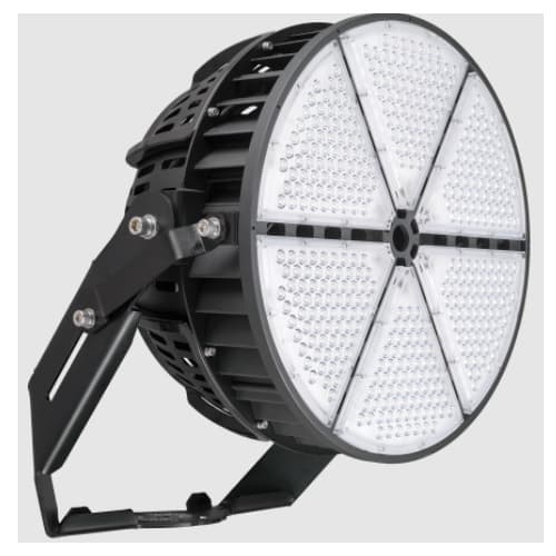 ETi Lighting 1000W LED Sports Light, 30 Degrees, 130000 lm, 120V-277V, 5000K 