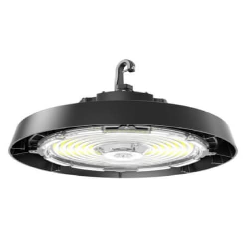 ETi Lighting 60/80/100W LED Round High Bay, Dim, 120V-277V, Select CCT & Lumens, BK