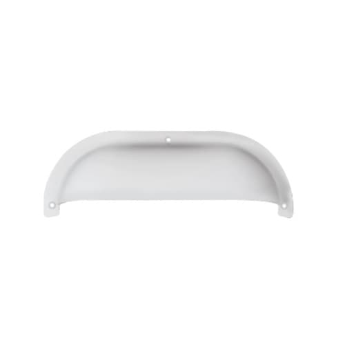 ETi Lighting 10" Shorebreaker Outdoor Decorative Light Guard, Half Oval, White