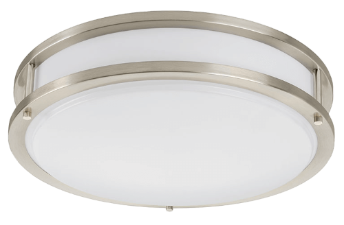 ETi Lighting 15-in 22W Decorative Orbit Flush Mount, 1600 lm,120V, 3000K-5000K