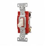 Eaton Wiring 20 Amp Toggle Switch, 4-Way, Light Almond