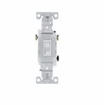 Eaton Wiring 15 Amp 3-Way Toggle Switch, Residential, White