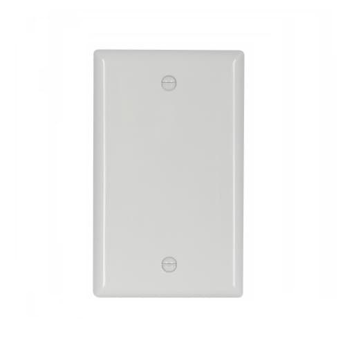 Eaton Wiring 1-Gang Blank Wall Plate, Standard, White