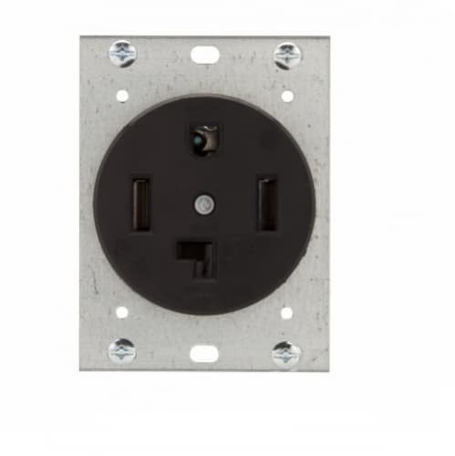 Eaton Wiring 30 Amp NEMA 14-30R 125V-250V Flush Mount Power Receptacle