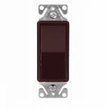 Eaton Wiring 15 Amp 3-Way Rocker Switch, Brown