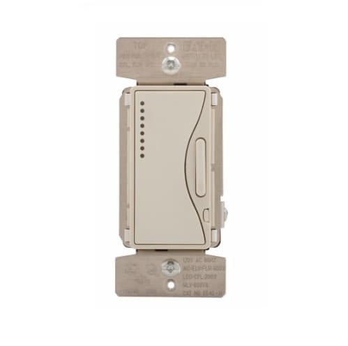 Eaton Wiring 300W Smart Dimmer, Incandescent, LED/CFL, Desert Sand