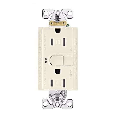 Eaton Wiring 15 Amp GFCI Receptacle, Tamper Resistant, Desert Sand 