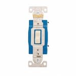 Eaton Wiring 15 Amp Toggle Switch, 4-Way, Industrial, Ivory