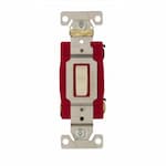 Eaton Wiring 20 Amp Toggle Switch, 3-Way, Industrial, Ivory