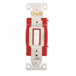 Eaton Wiring 20 Amp Toggle Switch, 3-Way, Industrial, White