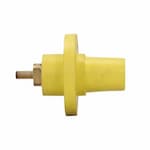 Eaton Wiring Cam-Lok J Series E1017 Threaded Stud Female Receptacle, 30 Deg Ang, 350-750 kcmil, Red