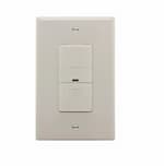 Eaton Wiring 600W Occupancy Sensor Switch, Incandescent, Single-Pole, Light Almond