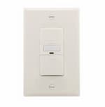 Eaton Wiring 1000W Occupany Motion Sensor w/ Nightlight, Single-Pole, Light Almond