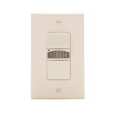 Eaton Wiring 800/2200W Occupancy Sensor Switch, Single-Pole, Almond