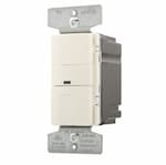 Eaton Wiring 800/2200W Occupancy Sensor Switch, Incandescent, Single-Pole, Light Almond