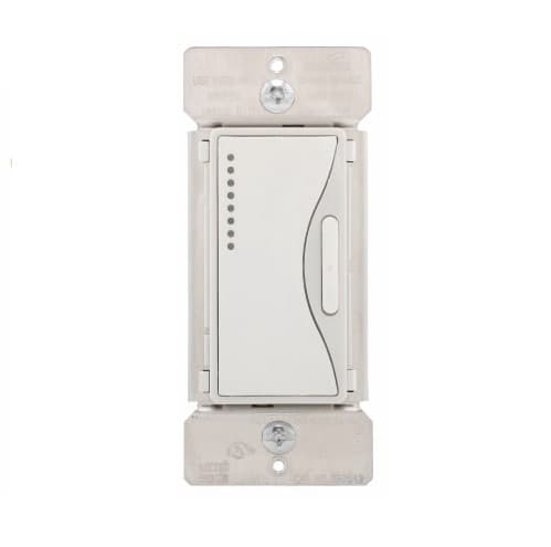 Eaton Wiring 3-Way Z-Wave Dimmer w/ LED Light Display, Multi-Location, White Satin