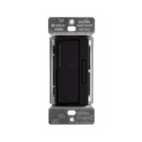 Eaton Wiring Z-Wave Plus Wireless Accessory Dimmer, Black