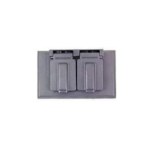 Eaton Wiring Weatherproof Duplex Receptacle Box Cover