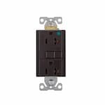 Eaton Wiring 20 Amp Hospital Grade GFCI NAFTA-Compliant Receptacle Outlet, Brown