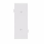 Eaton Wiring 1-Gang Sectional Wallplate, Mid-Size, Blank, Center, White