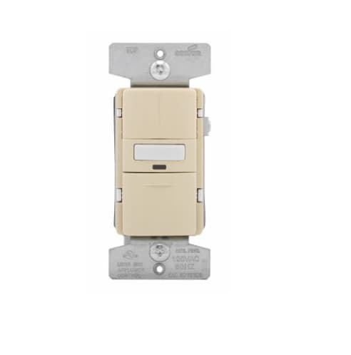 Eaton Wiring 600W Dimmer Sensor, Vacancy, 1000 sq ft. Range, Ivory