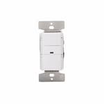 Eaton Wiring 2200W Vacancy Sensor & Dimmer w/LED Indicator, White