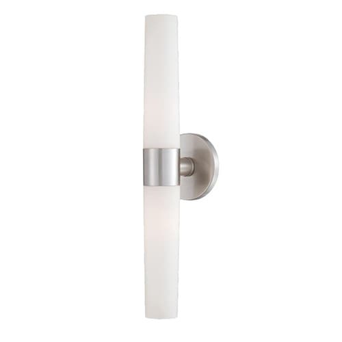 Eurofase 20-in 120W Vesper Wall Sconce, E26, Dimmable, 120V, Nickel