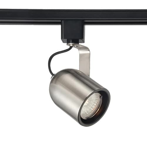 Eurofase 50W Single Light Track Head, GU10, 120V, Black/Nickel