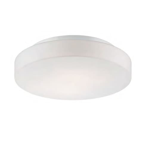 Eurofase 120W Ramata Ceiling Mount, White/Opal White