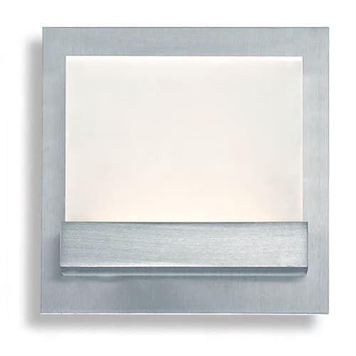 Eurofase 5W Square Harman Wall Sconce, 350 lm, 3000K, Nickel