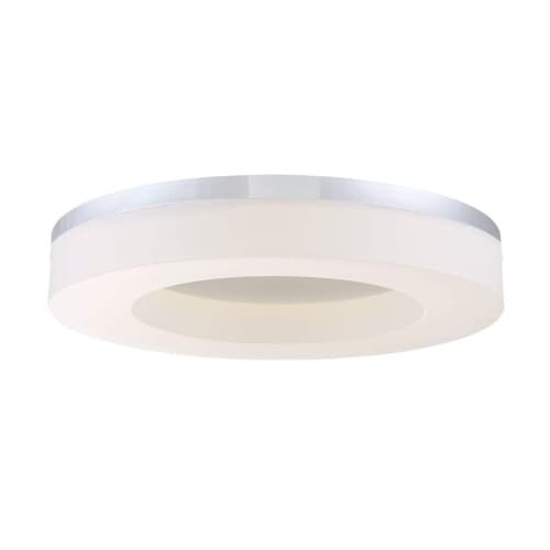 Eurofase 14-in 25W Abell LED Flush Mount Fixture, 2000 lm, 120V, 3000K