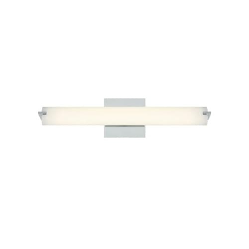 Eurofase 21-in 15W Zuma LED Wall Sconce, 1350 lm, 120V, 3200K, Satin Nickel