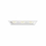 Eurofase 3-in 45W Amigo Downlight w/ Trim, 3-Light, 120V-277V, 3000K, White