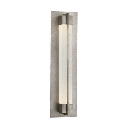 Eurofase 10W Pari Outdoor Wall Sconce, 800 lm, 120V, 3000K, Silver