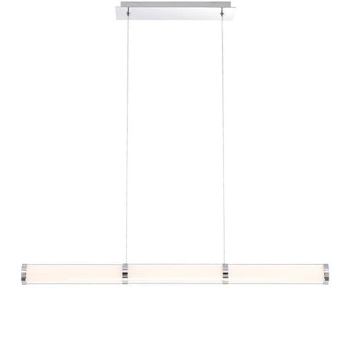 Eurofase 48-in 37W LED Linear Chandelier, Dimmable, 3200 lm, 120V, 3000K