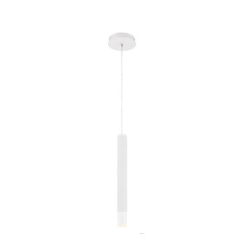 Eurofase 1.75-in 4.3W LED Round Pendant, 125 lm, 120V, 3000K, White