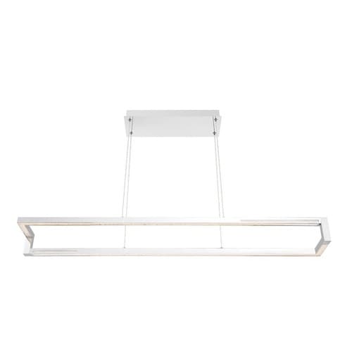 Eurofase 47.25-in 39W LED Linear Chandelier, Dimmable, 3120 lm, 120V, 3000K