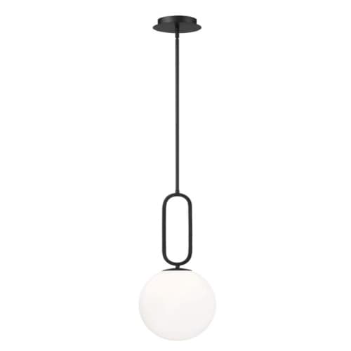 Eurofase 10-in 60W Prospect Pendant Light, 800 lm, 120V, 3000K, Black