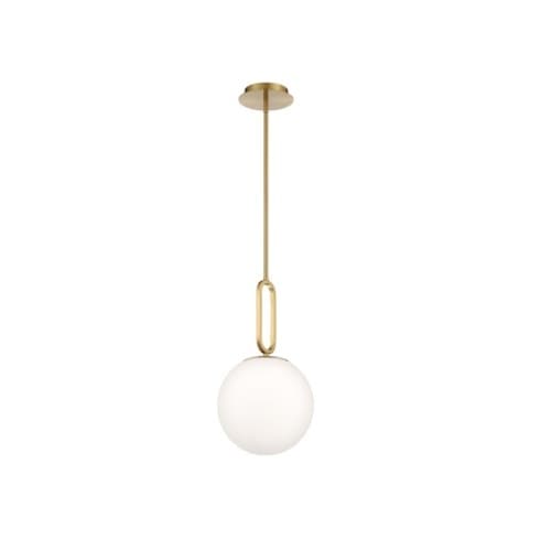 Eurofase 10-in 60W Prospect Pendant Light, 800 lm, 120V, 3000K, Gold