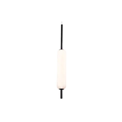 Eurofase 22-in 10W Cumberland Mini Pendant, 600 lm, 120V, 3000K, Black