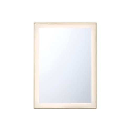 Eurofase 30-in 44W LED Mirror, Dim, 2400 lm, 120V, CCT Select, Black