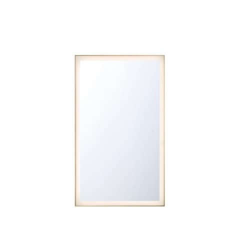 Eurofase 54-in 78W LED Mirror, Dim, 4600 lm, 120V, CCT Select, Black