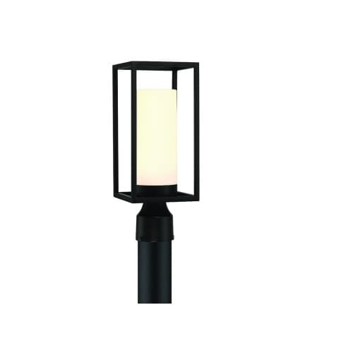 Eurofase 16.5 60W LED Outdoor Post Light, 1-Light, 120V, Satin Black