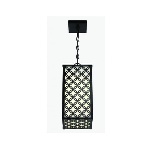 Eurofase 17-in 37W LED Pendant, 1100 lm, 120V, 3000K, Black