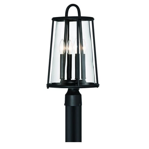 Eurofase 22-in 360W Post Light, Dimmable, 4-Light, 120V