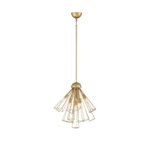 Eurofase 20-in 280W Dendelio Pendant, 7-Light, E12, 120V, Gold