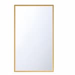 Eurofase 54-in 71W LED Mirror, Dim, 120V, 3470 lm, CCT Selectable, Gold