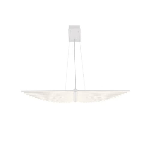 Eurofase 39-in 57W Seraph LED Chandelier, 1192 lm, 120V, 3000K, White