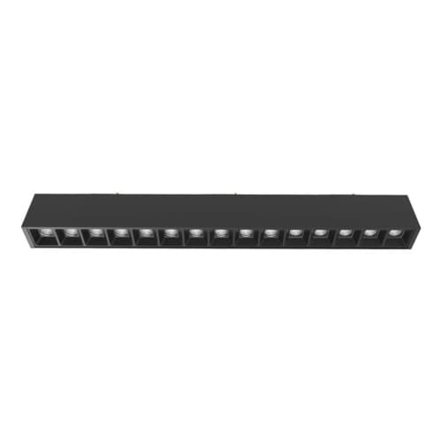 Eurofase 3-ft x 8-ft 80W Construct Trimmed Recessed Mount Kit, L Shape, Black